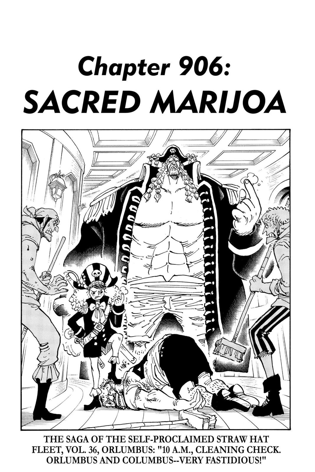  One Piece, Chapter 906 image 01
