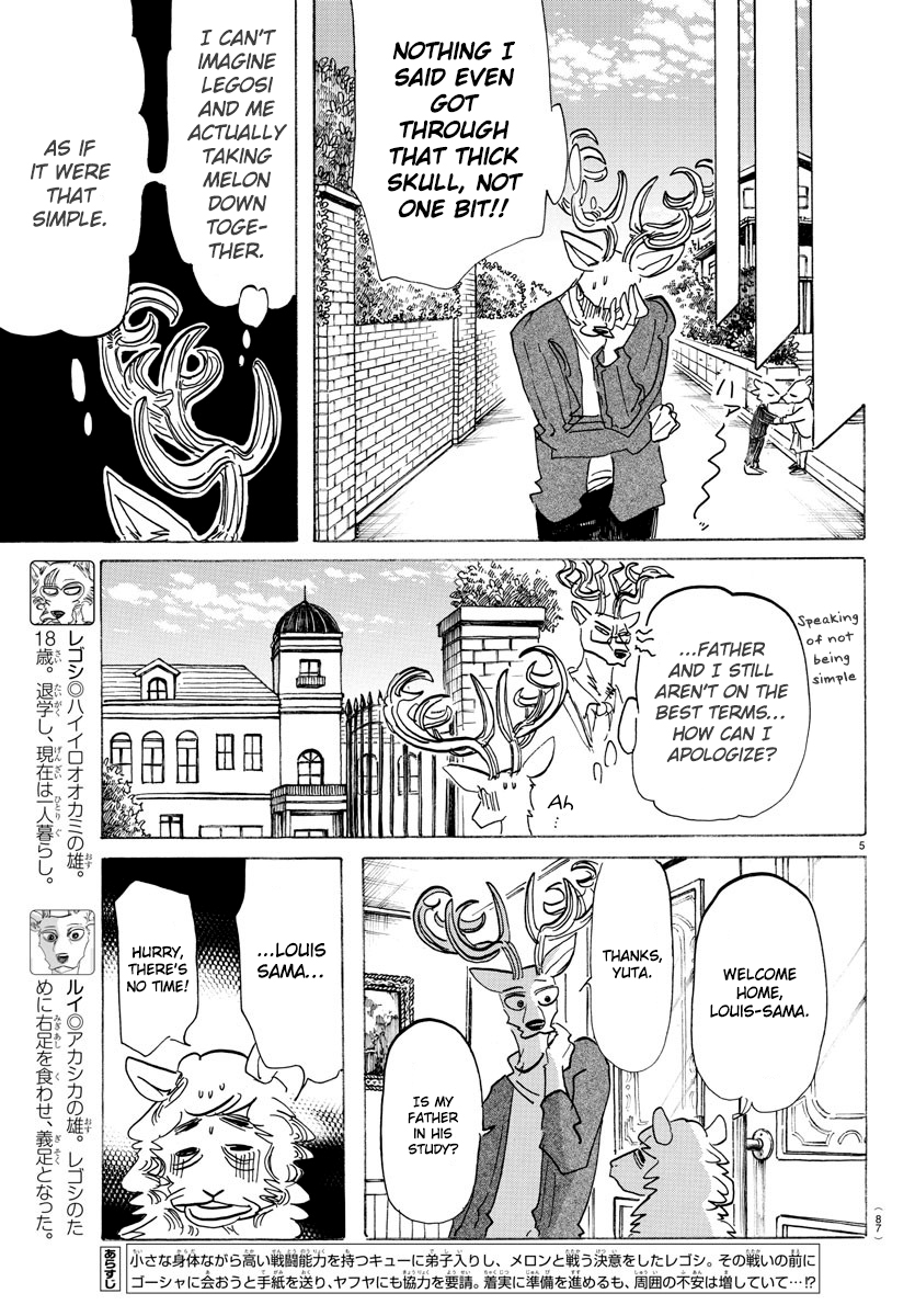 Beastars Manga, Chapter 165 image 005