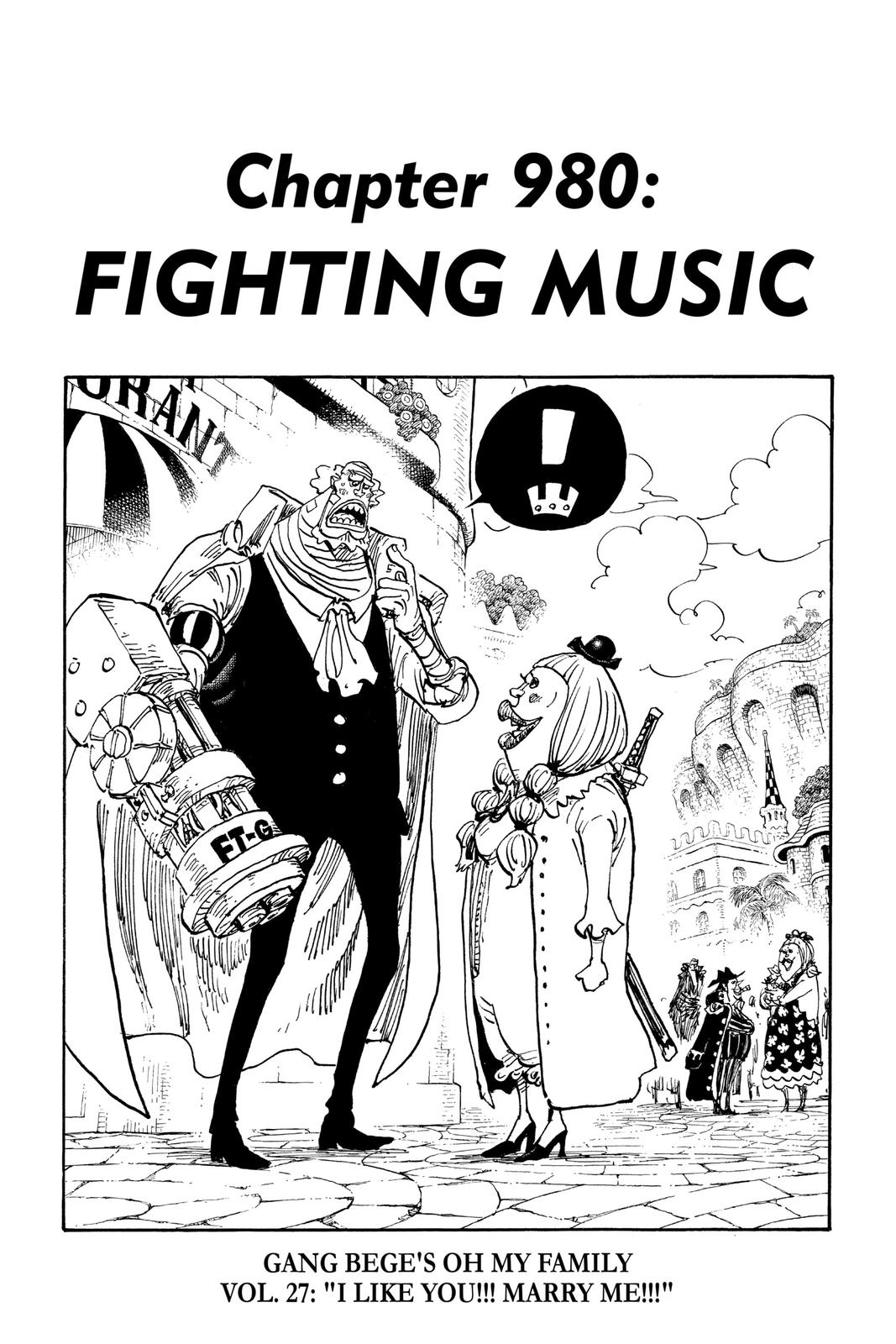  One Piece, Chapter 980 image 01