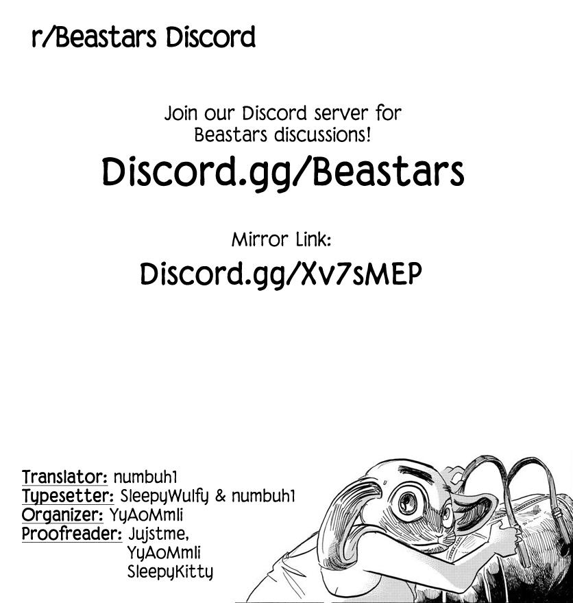 Beastars Manga, Chapter 171 image 021