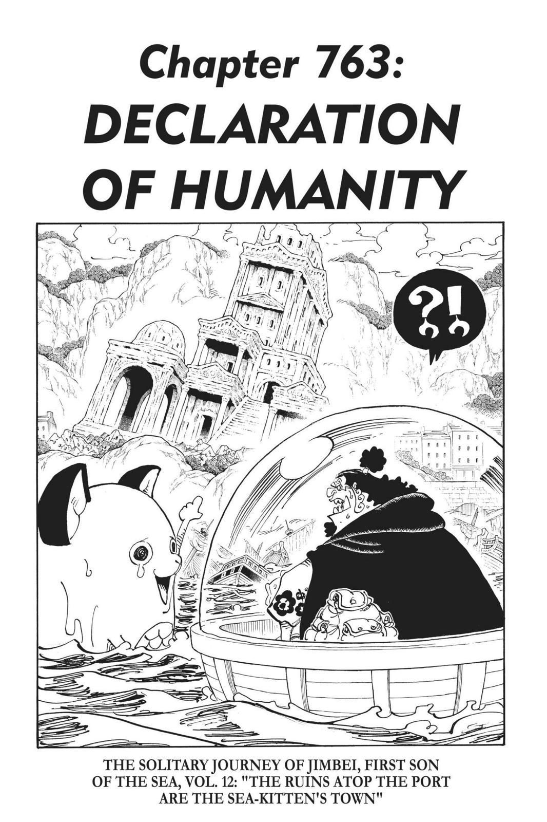  One Piece, Chapter 763 image 01