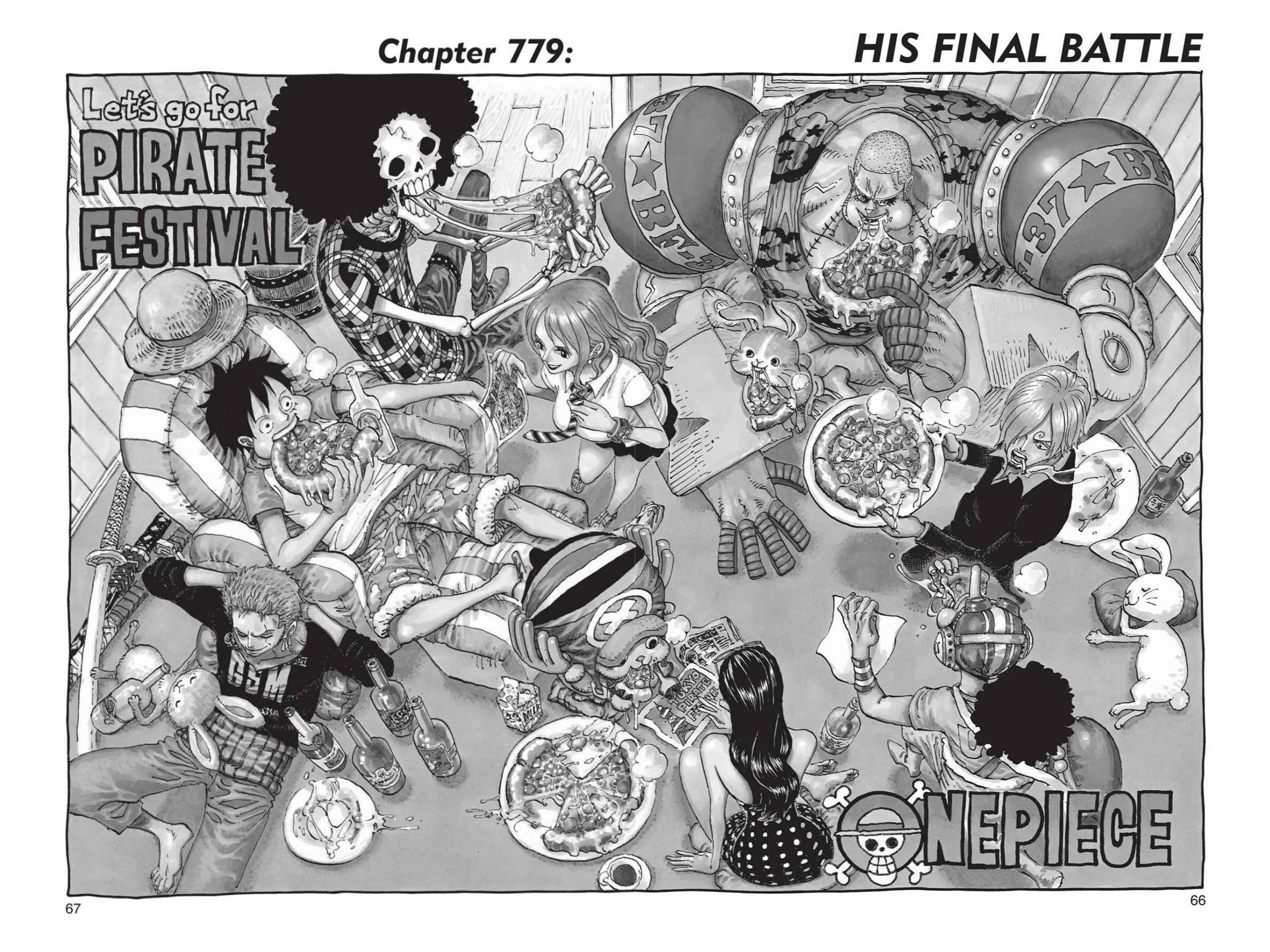 One Piece Chapter 779