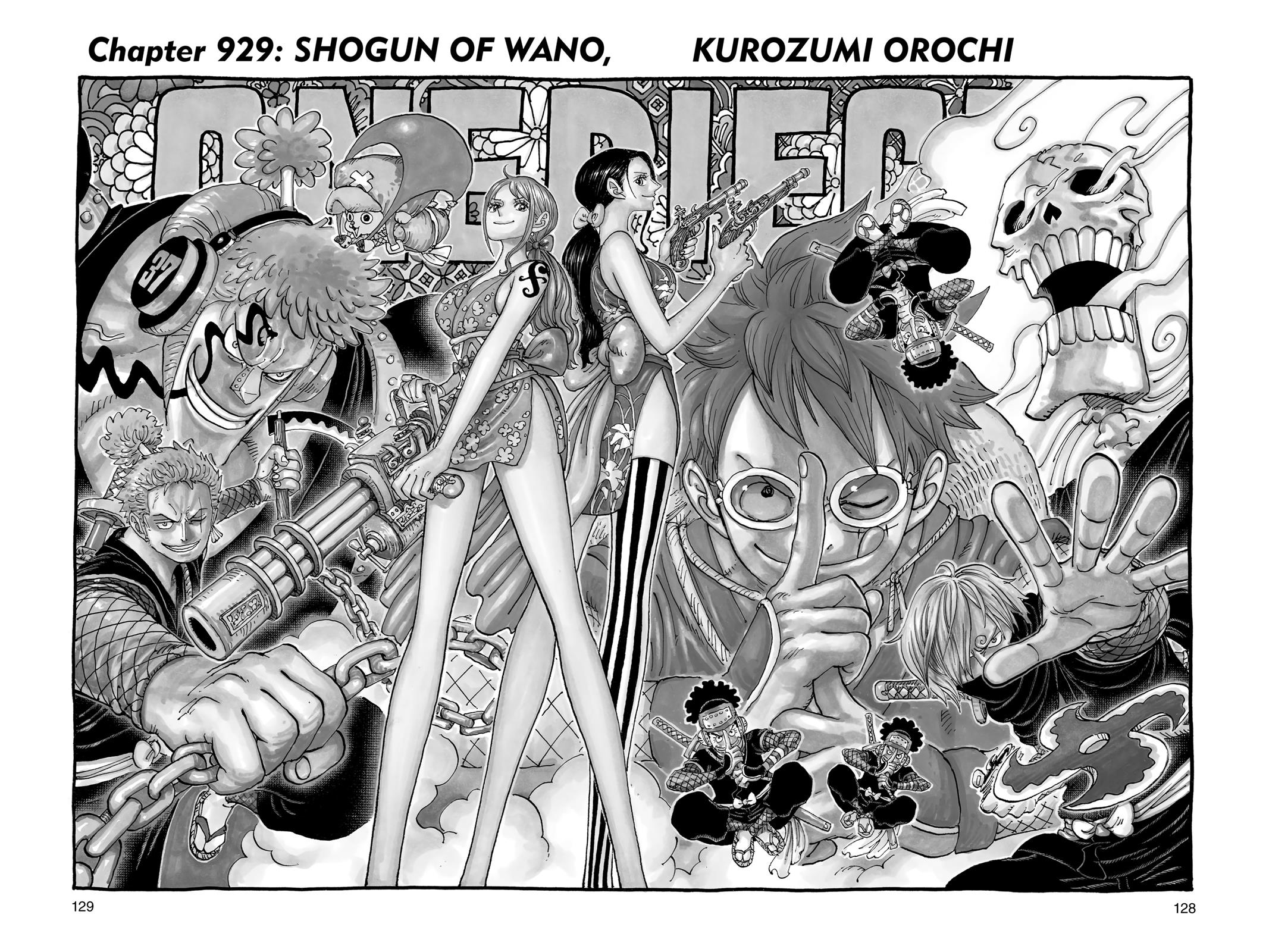 One Piece Chapter 929