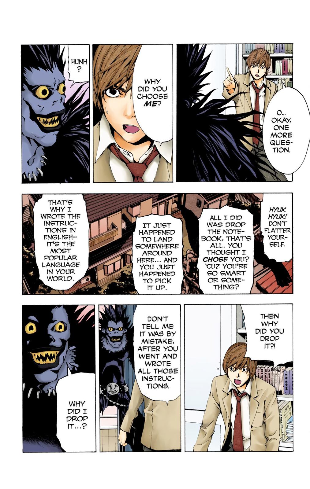  Death Note color,  Chapter 1 image 26