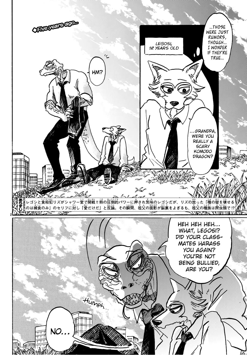 Beastars Manga, Chapter 85 image 002