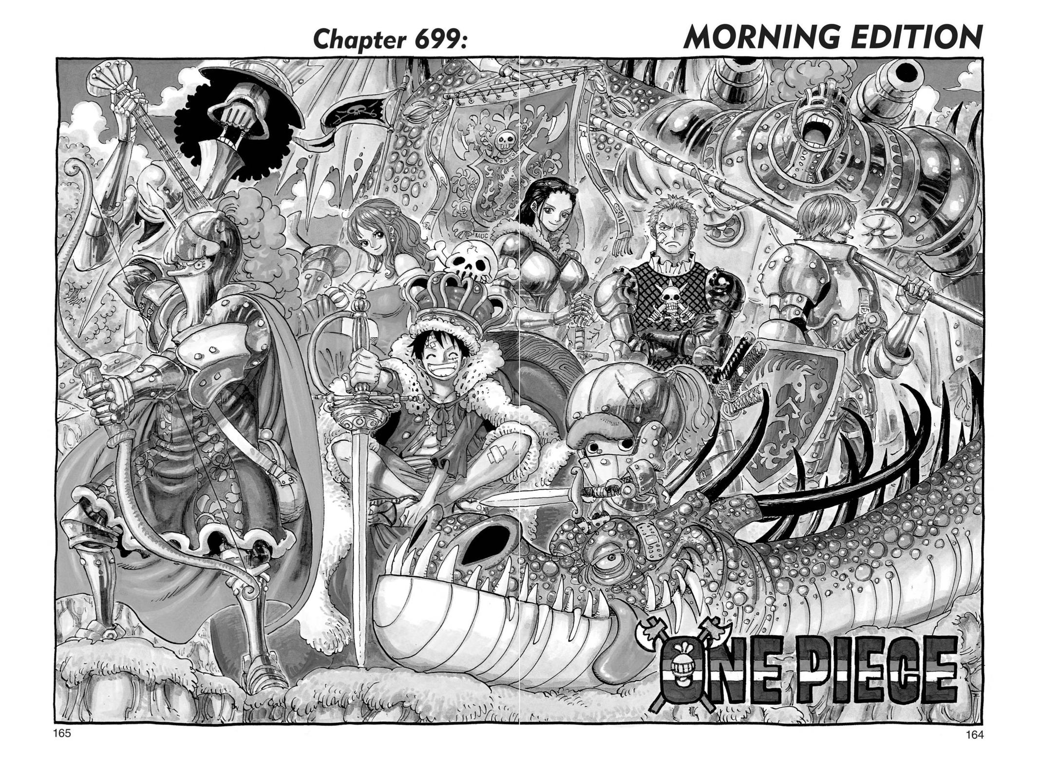  One Piece, Chapter 699 image 01