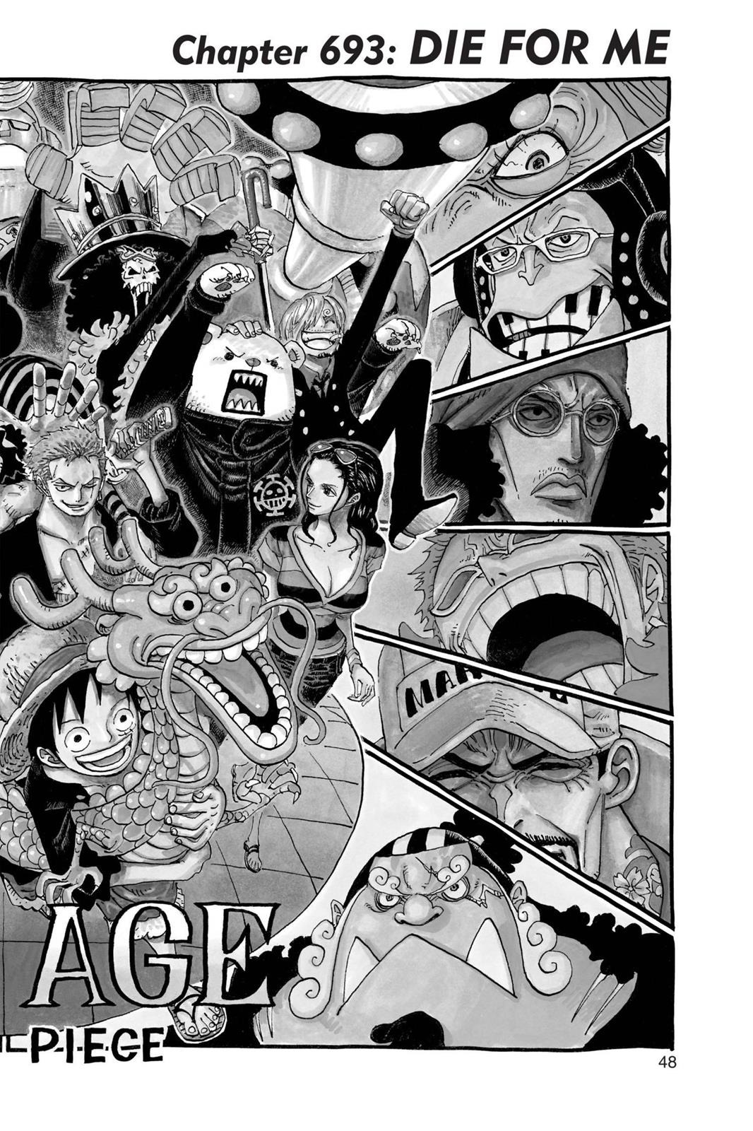 One Piece Chapter 693