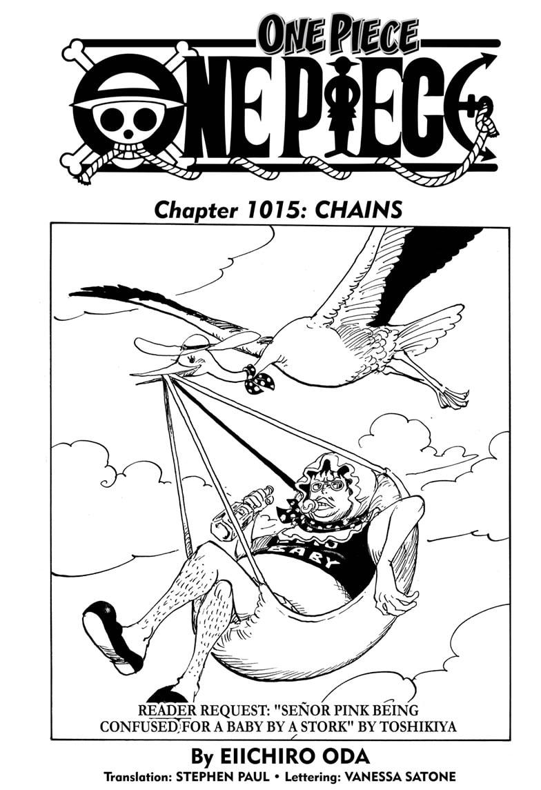  One Piece, Chapter 1015 image 01