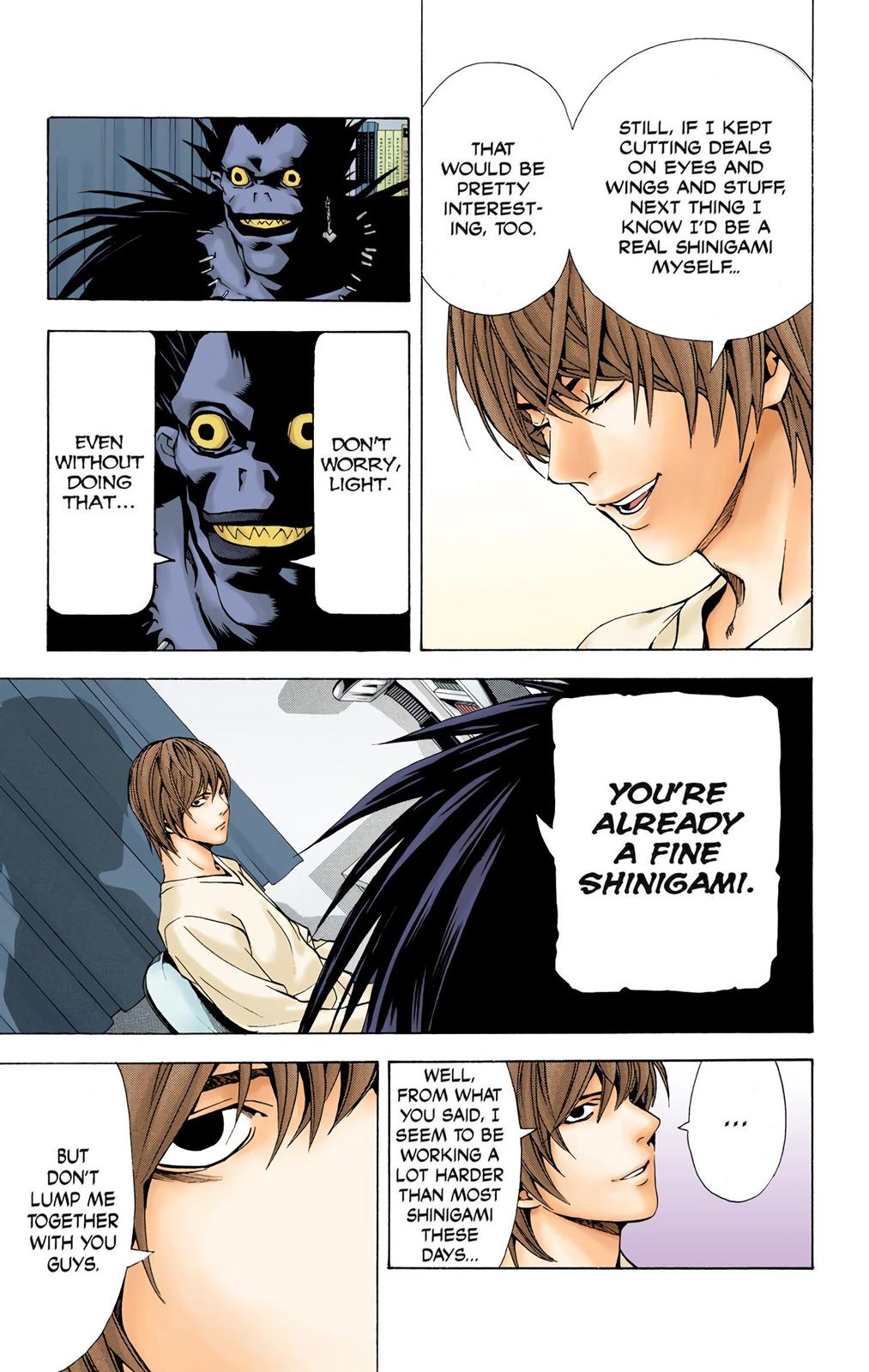  Death Note color,  Chapter 6 image 07