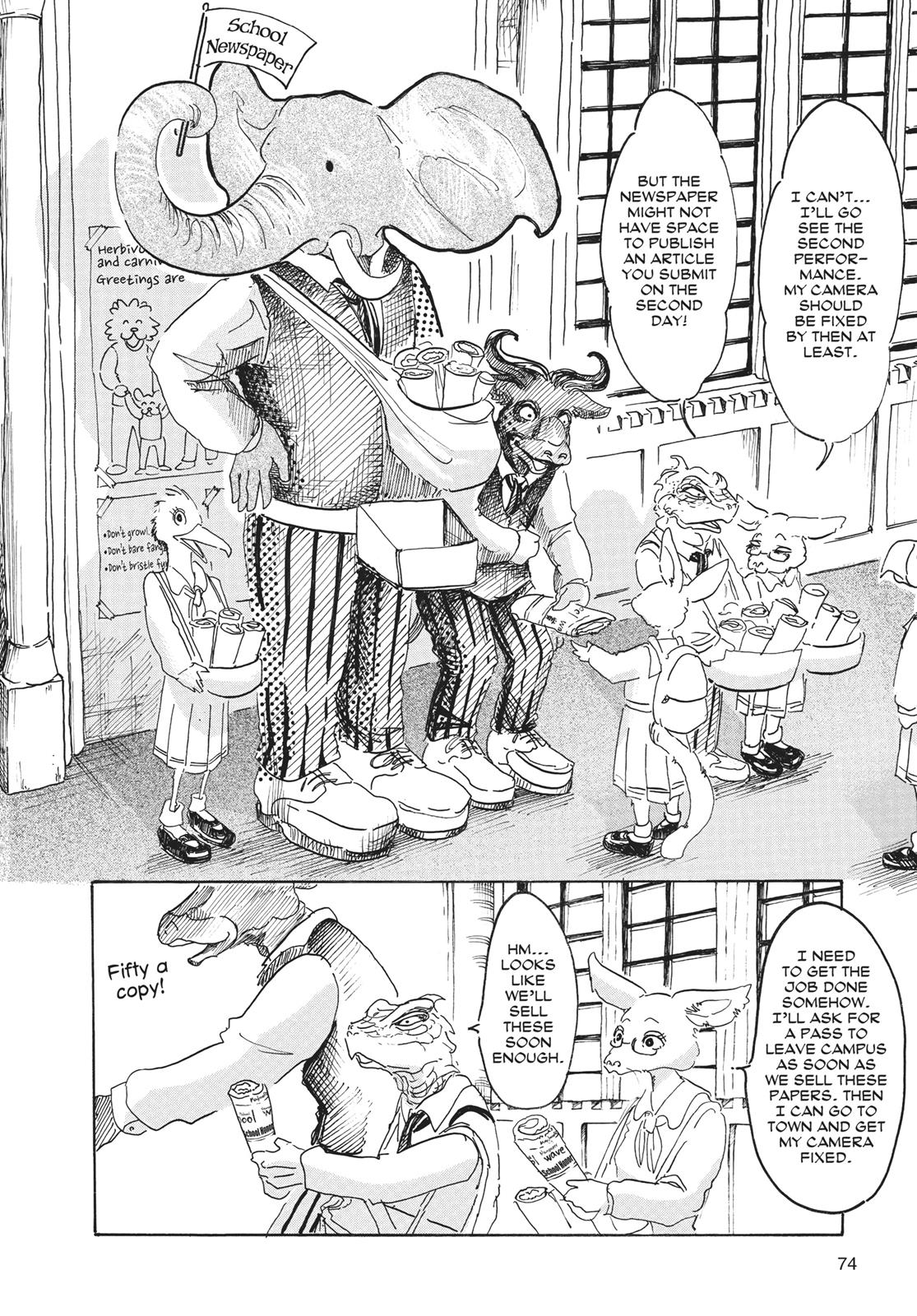 Beastars Manga, Chapter 11 image 005