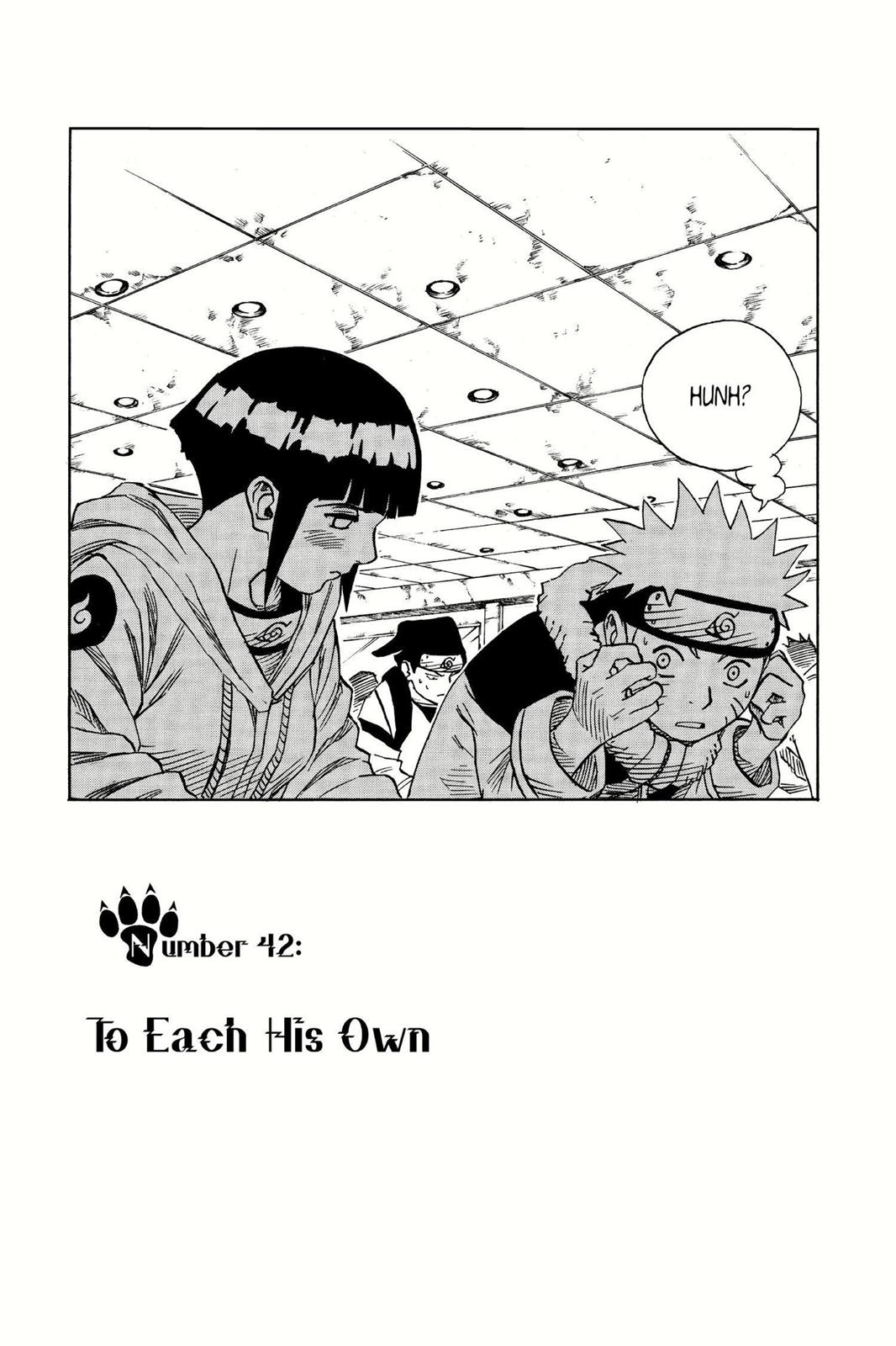 Naruto, Chapter 42 image 001
