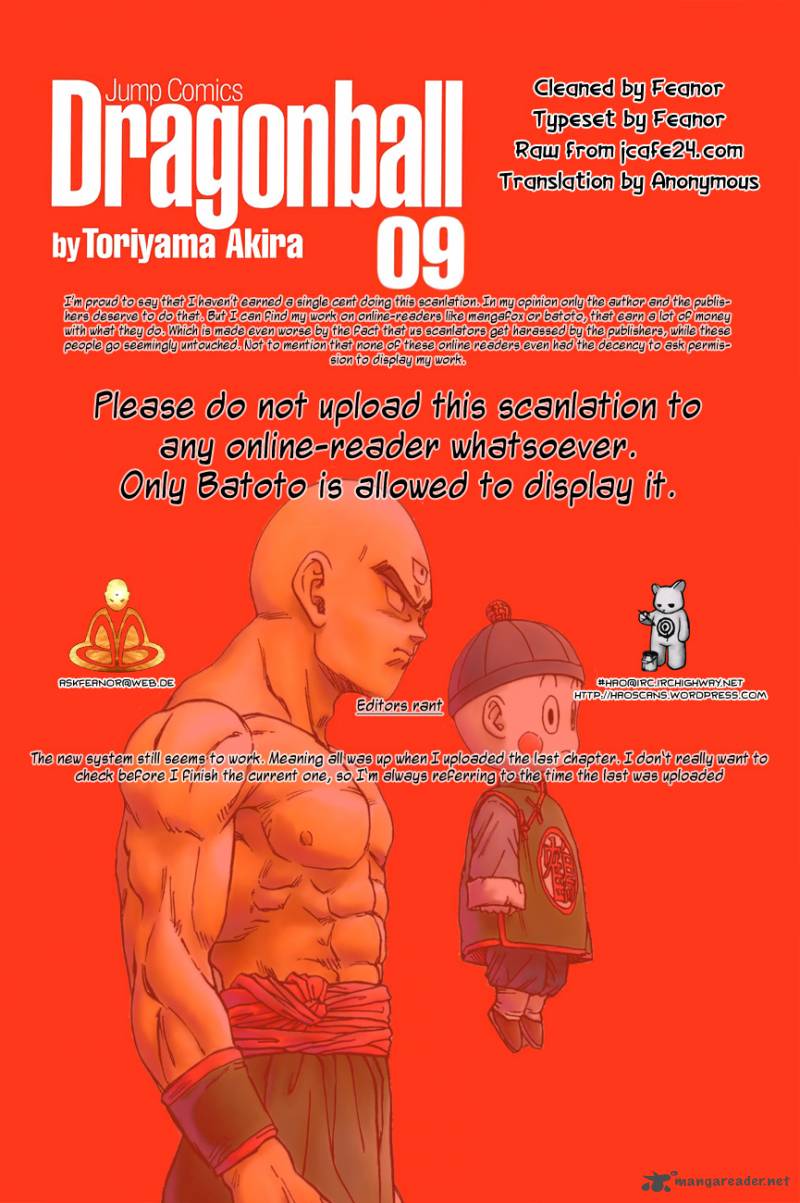 Dragon Ball, Chapter 129 Dragon Ball Manga Read