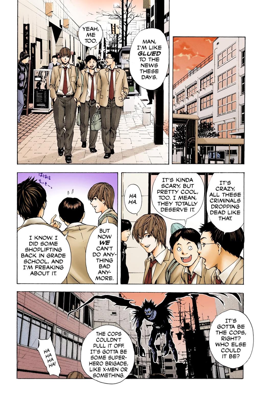  Death Note color,  Chapter 2 image 10
