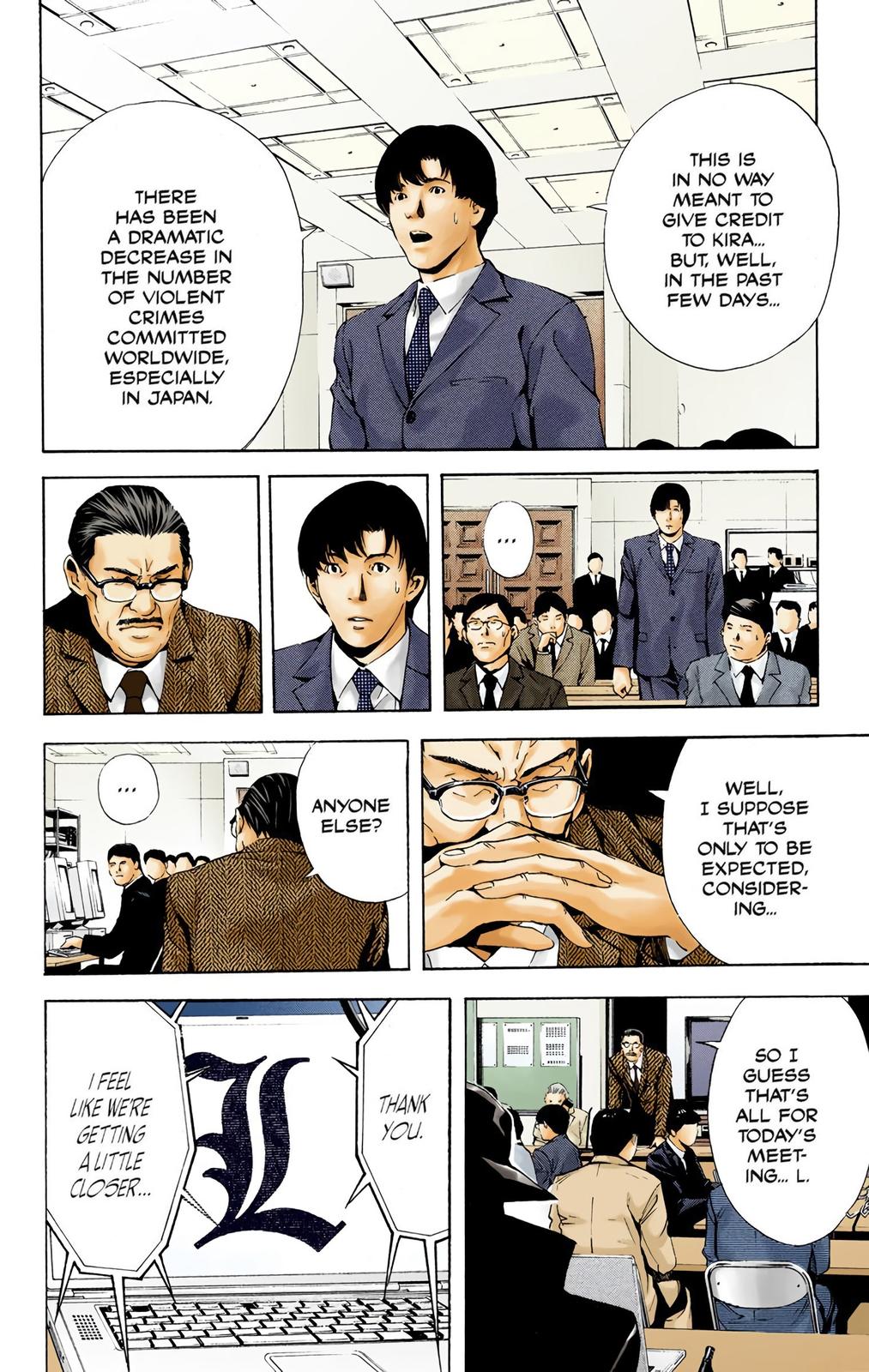  Death Note color,  Chapter 3 image 13