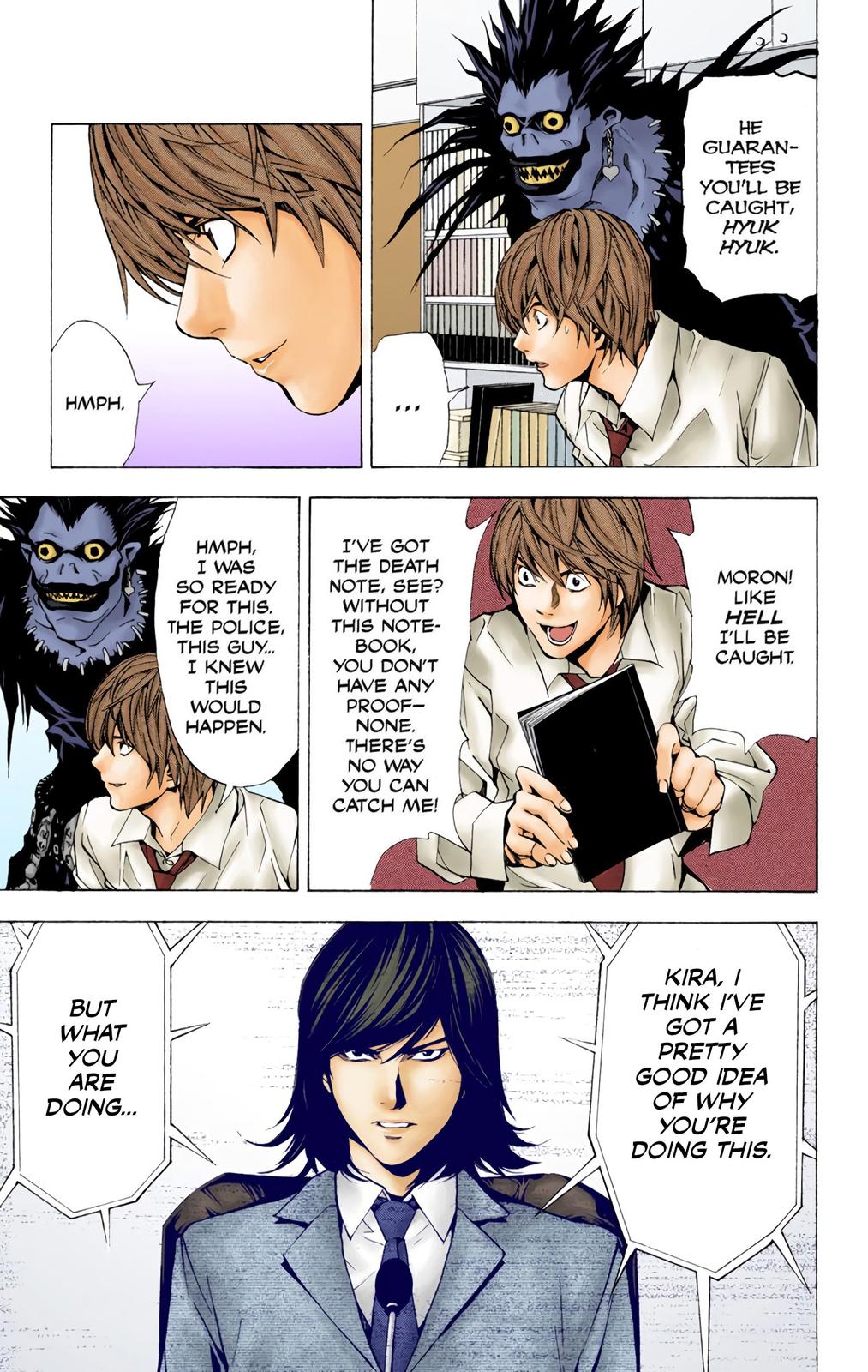  Death Note color,  Chapter 2 image 19