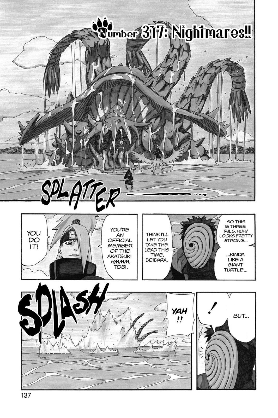 Naruto, Chapter 317 image 001