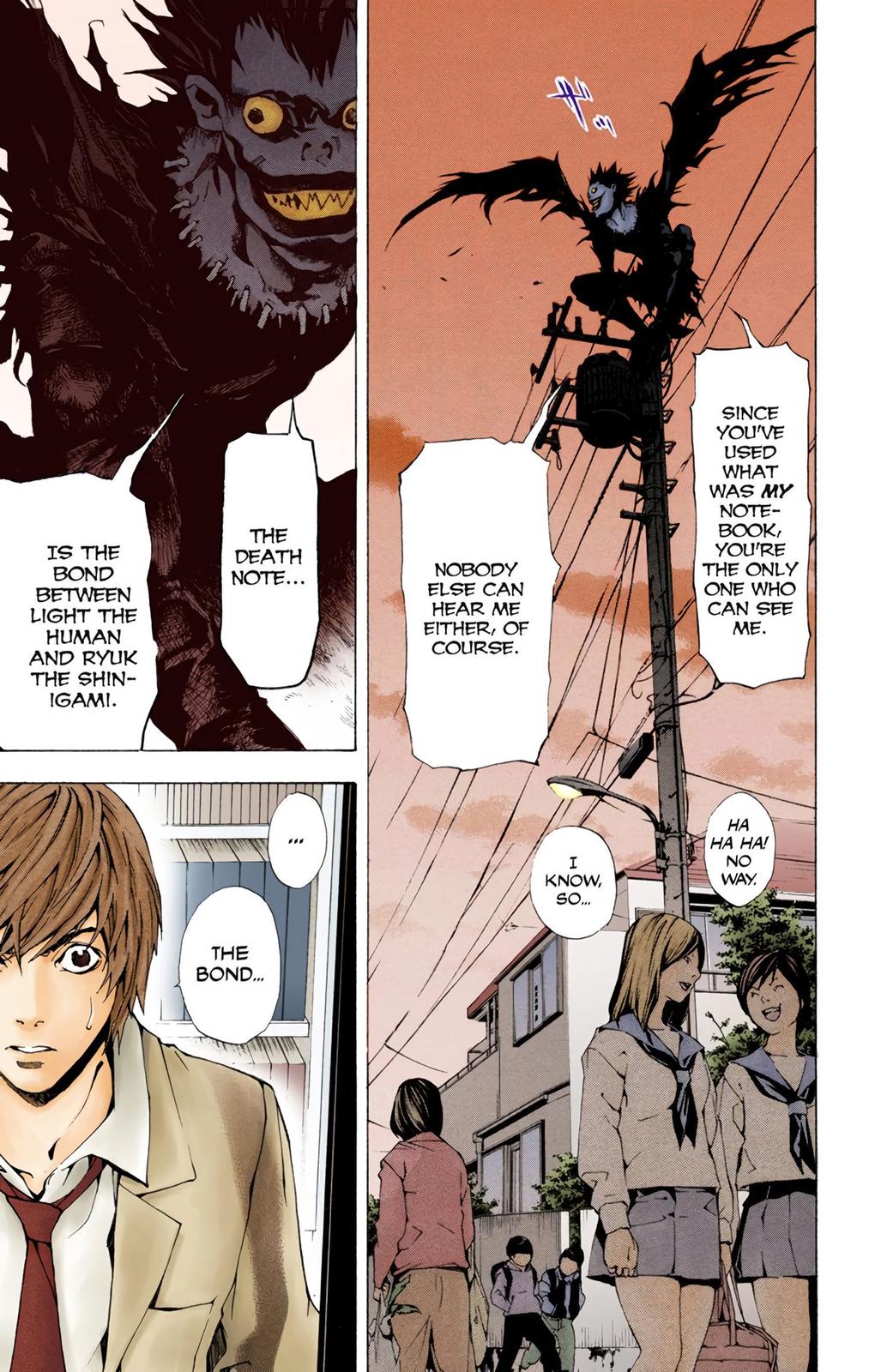  Death Note color,  Chapter 1 image 23