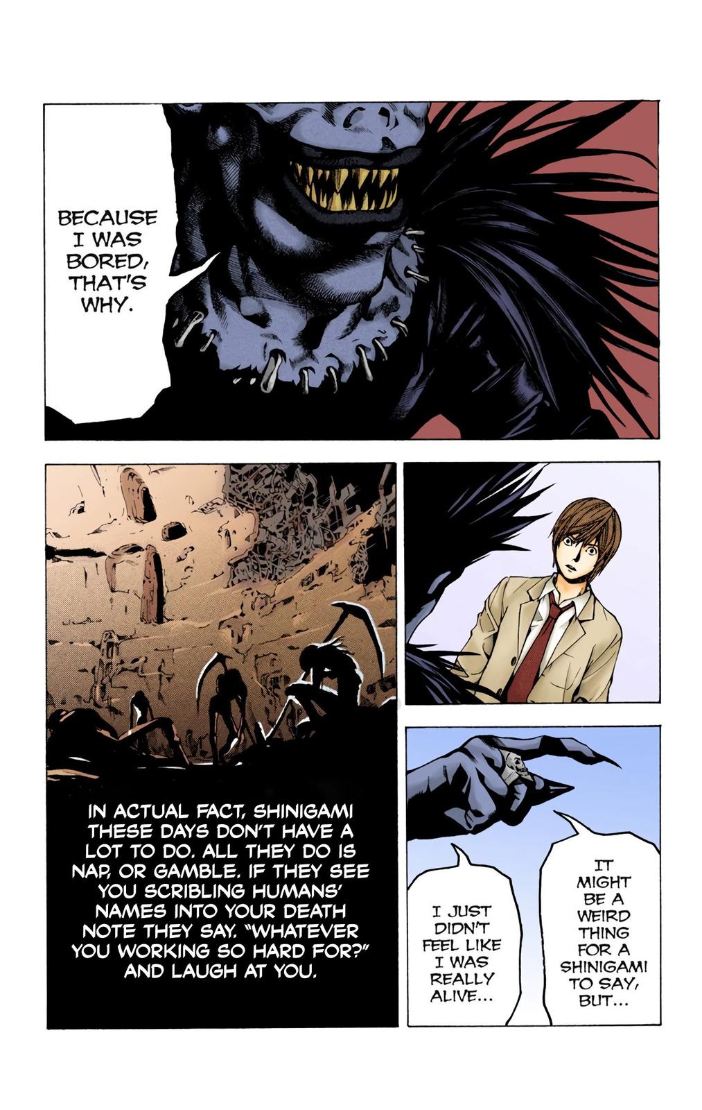  Death Note color,  Chapter 1 image 27