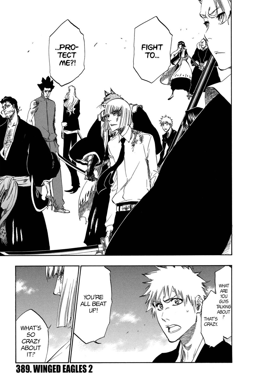Bleach, Chapter 389 image 001