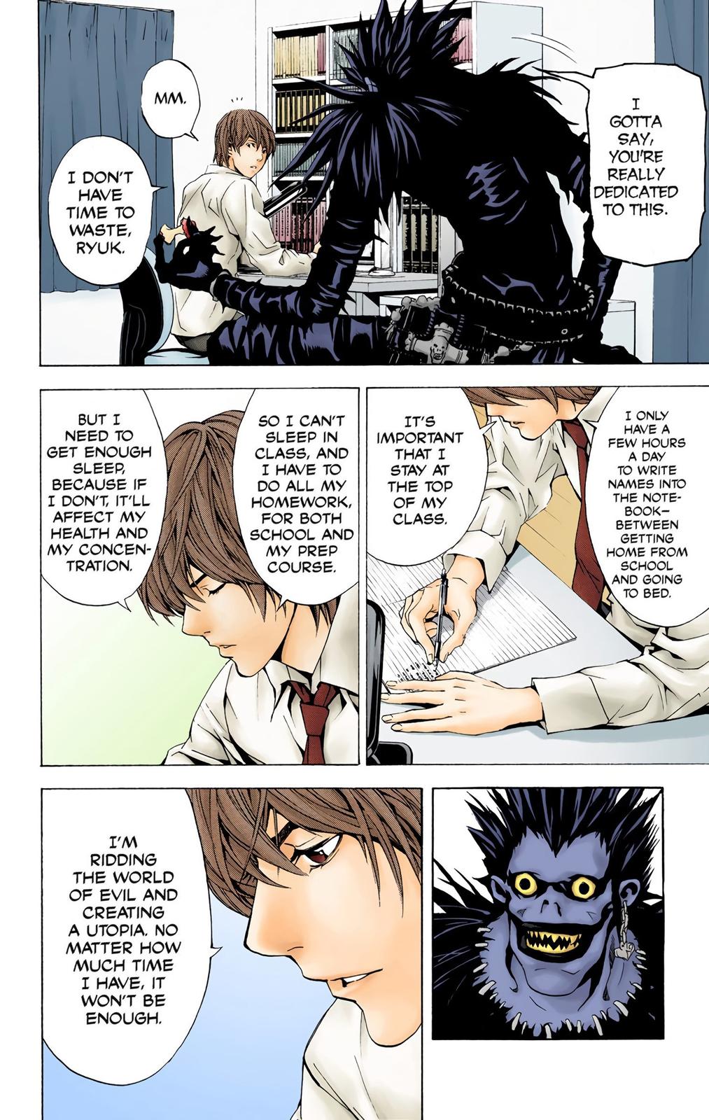  Death Note color,  Chapter 2 image 02