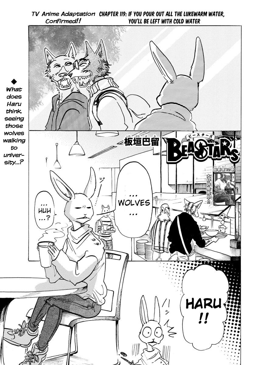 Beastars Manga, Chapter 119 image 001