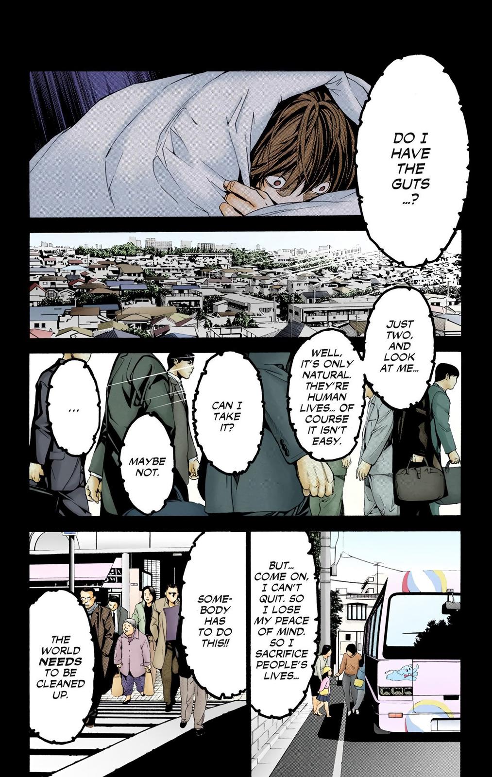  Death Note color,  Chapter 1 image 44