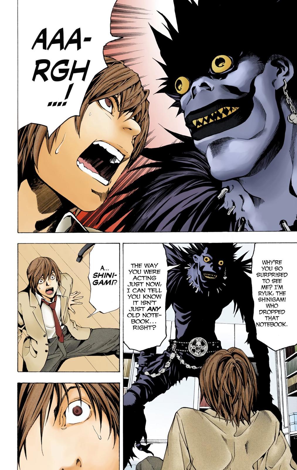  Death Note color,  Chapter 1 image 18