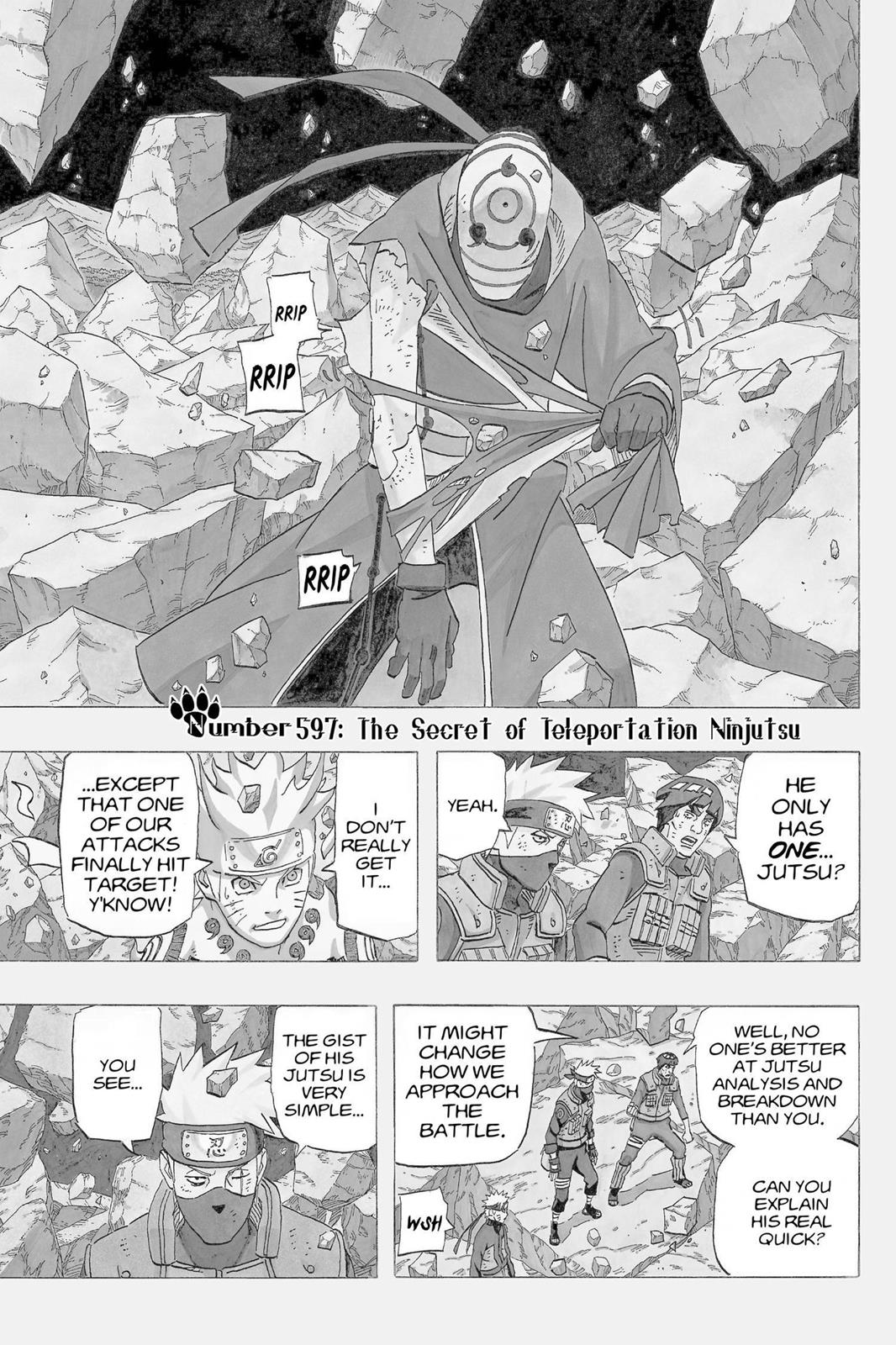 Naruto, Chapter 597 image 001