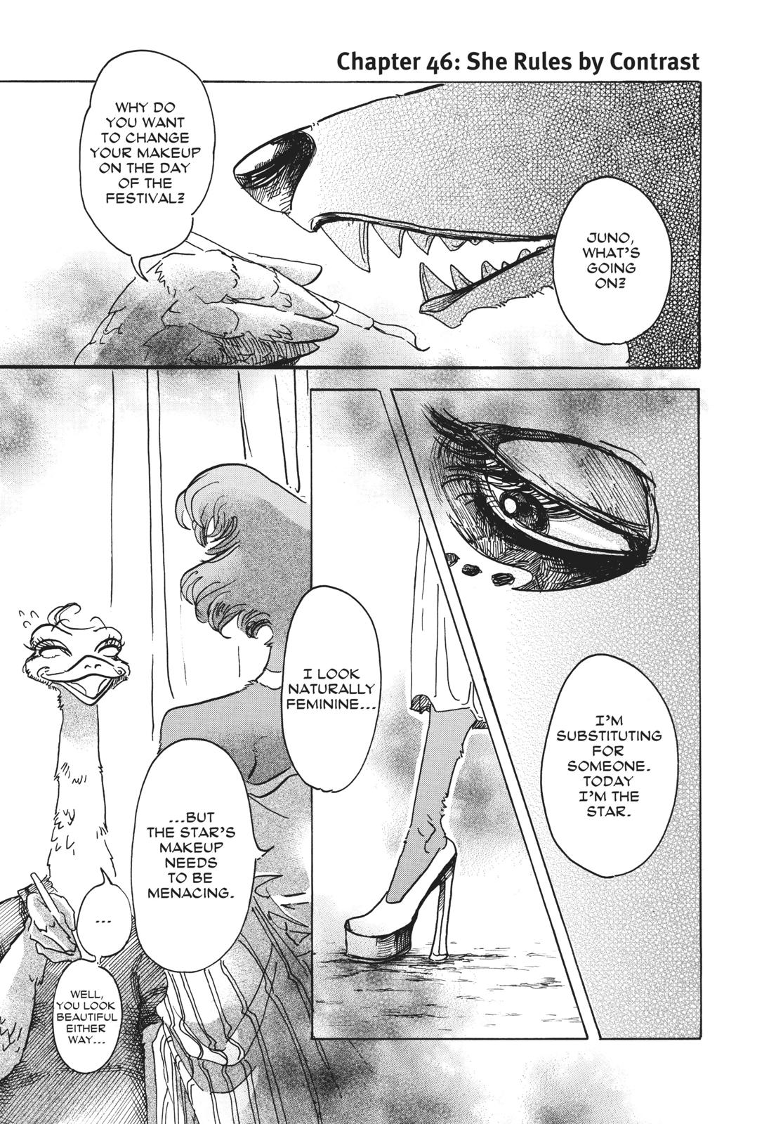 Beastars Manga, Chapter 46 image 001