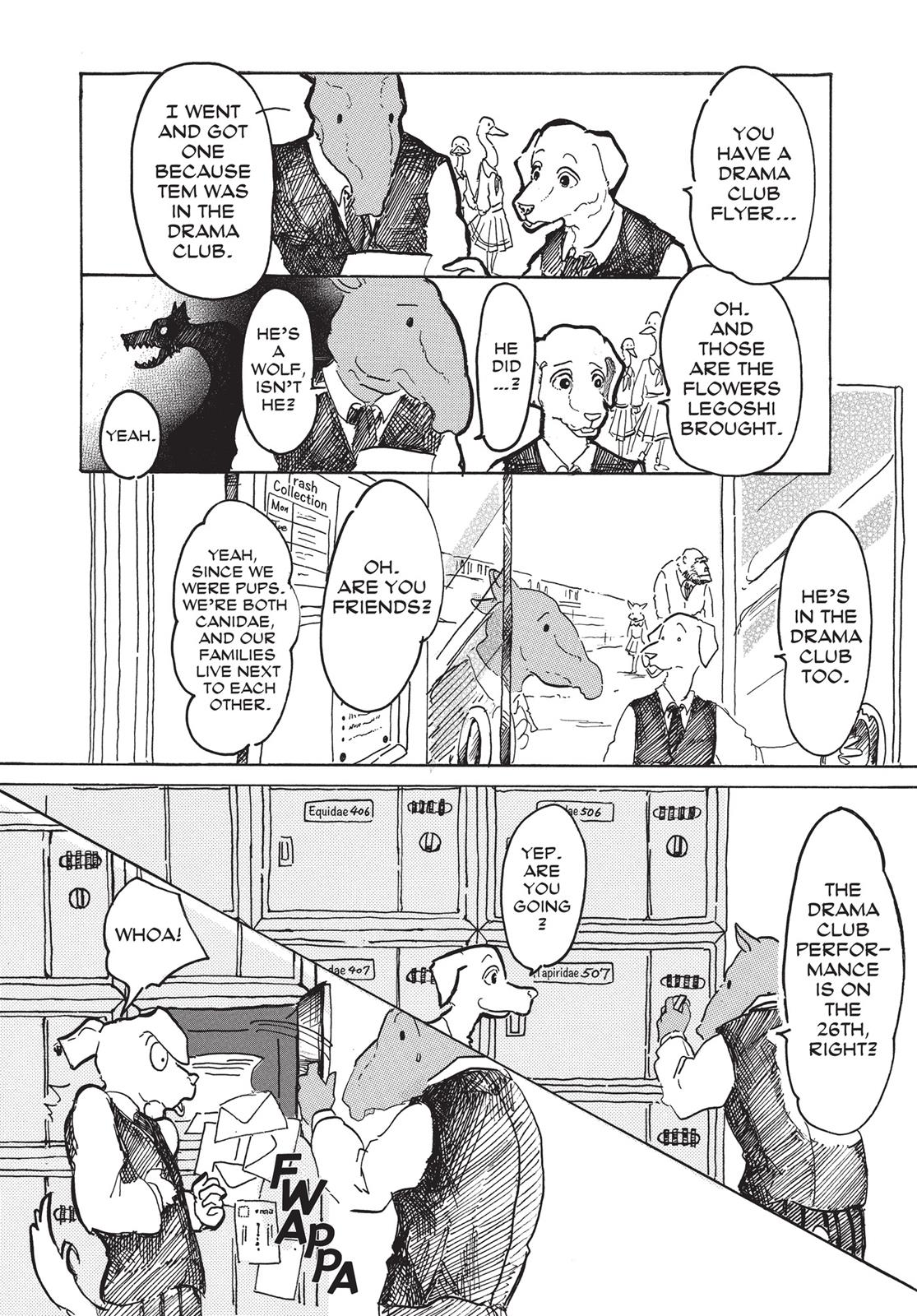 Beastars Manga, Chapter 2 image 004