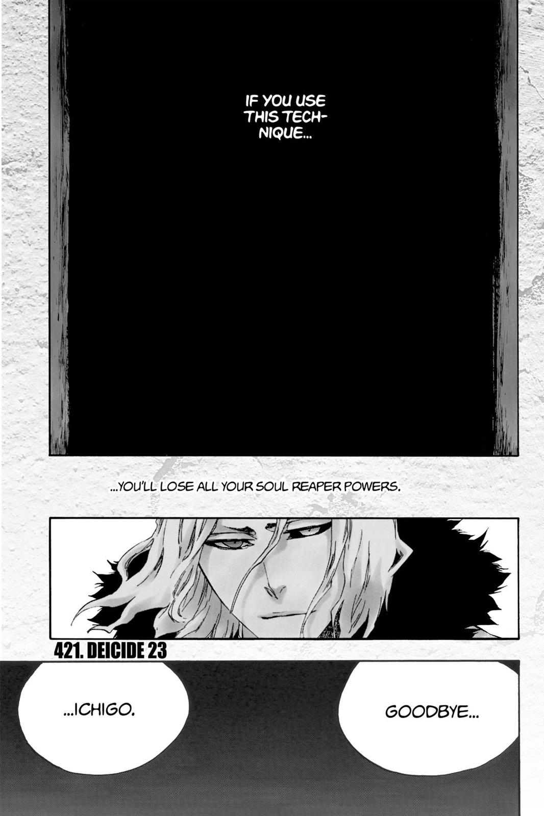 Bleach, Chapter 421 image 001