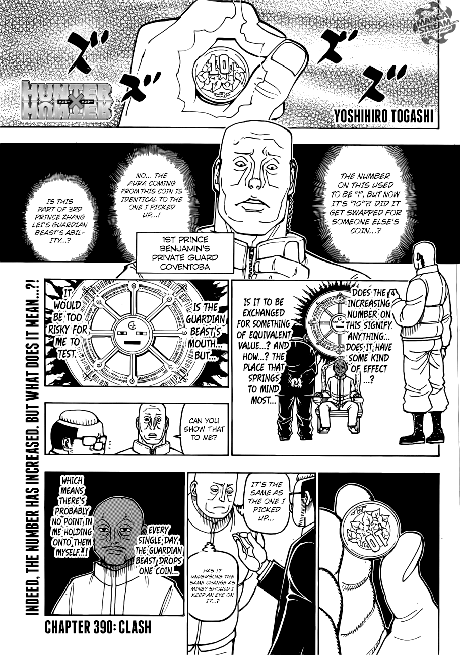 Hunter X Hunter Chapter 390