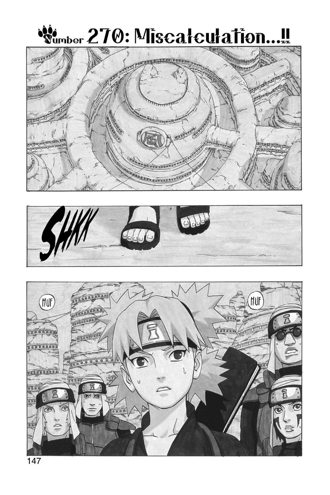 Naruto, Chapter 270 image 001