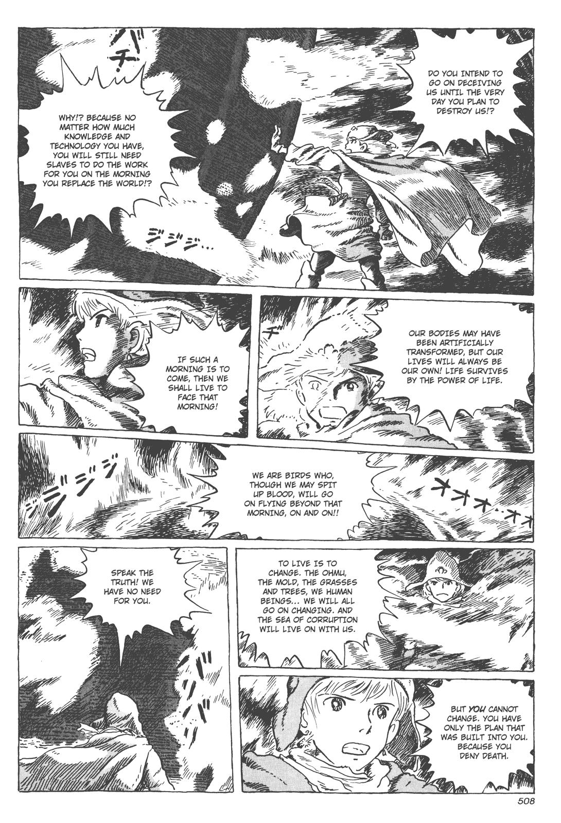 Nausicaä Of The Valley Of The Wind, Chapter 7 image 196