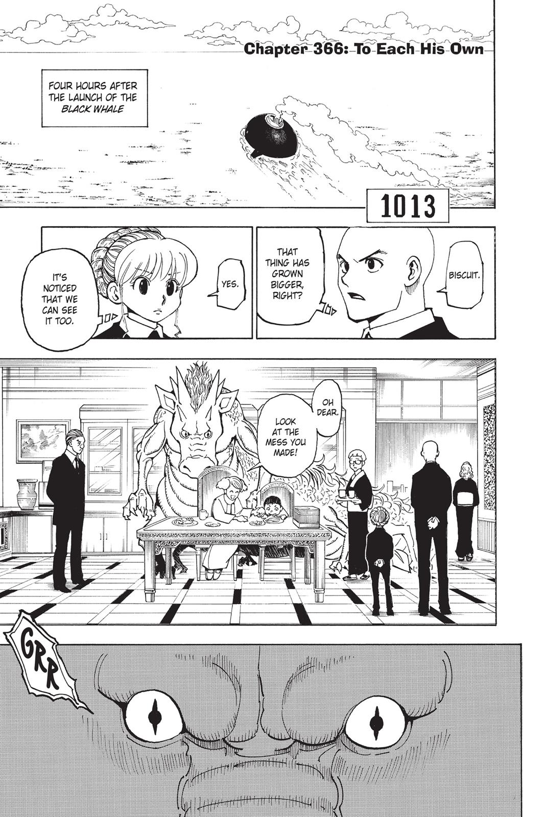 Hunter X Hunter Chapter 366