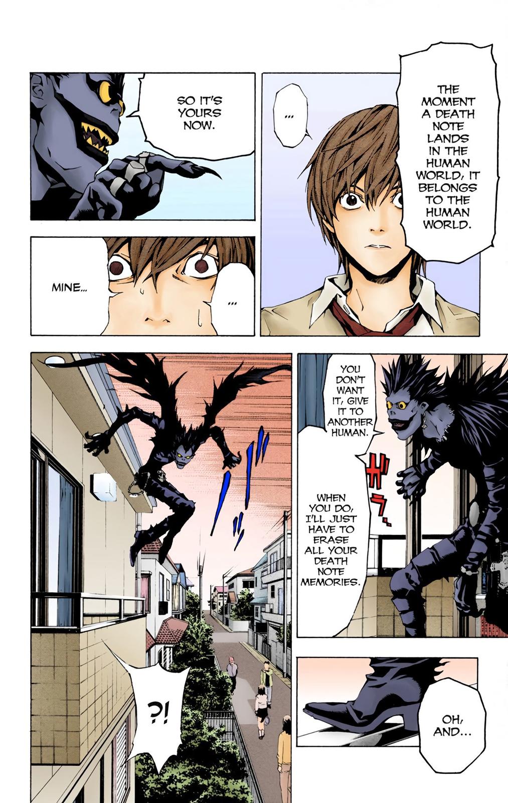  Death Note color,  Chapter 1 image 22