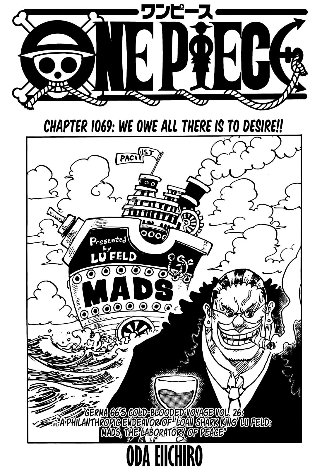  One Piece, Chapter 1069 image 01