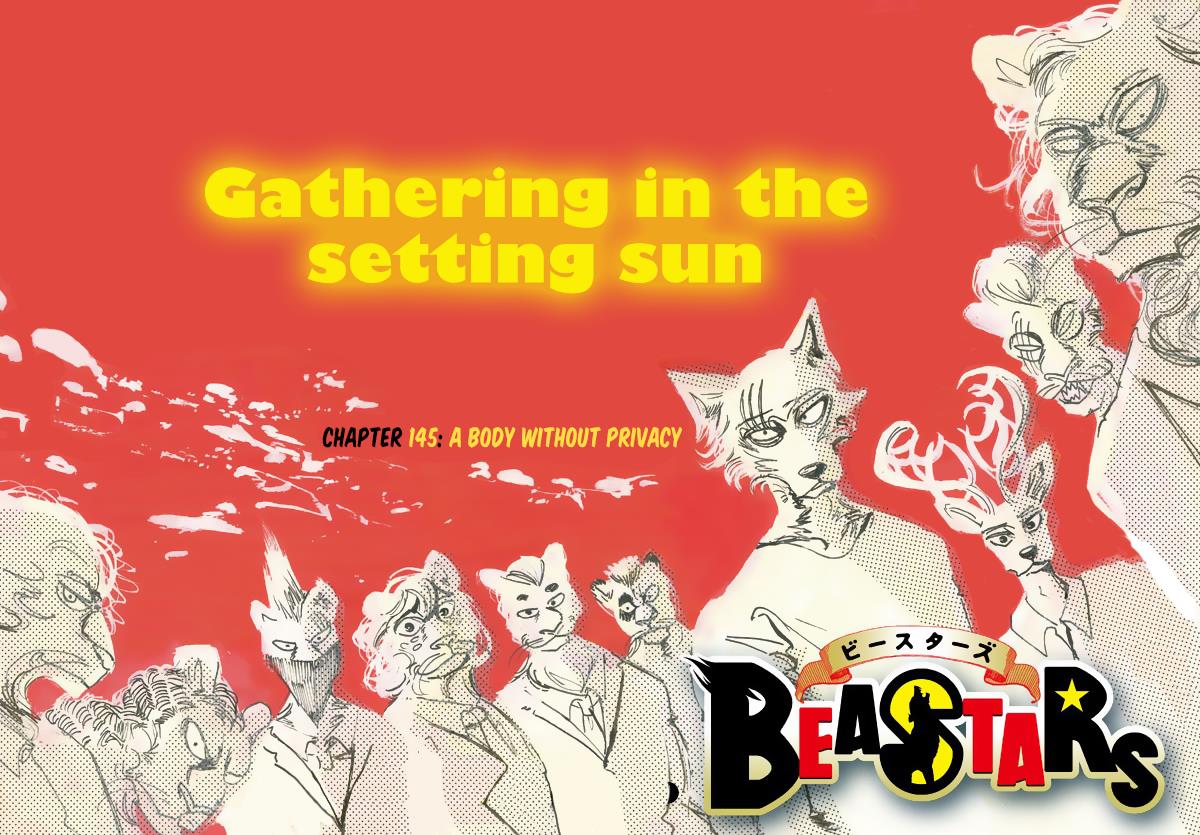 Beastars Manga, Chapter 145 image 001