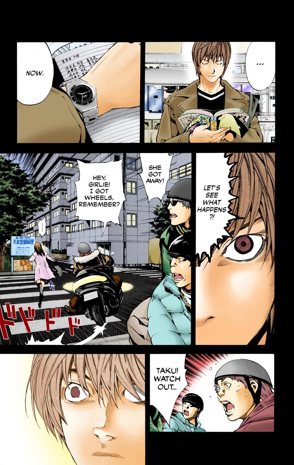  Death Note color,  Chapter 1 image 39