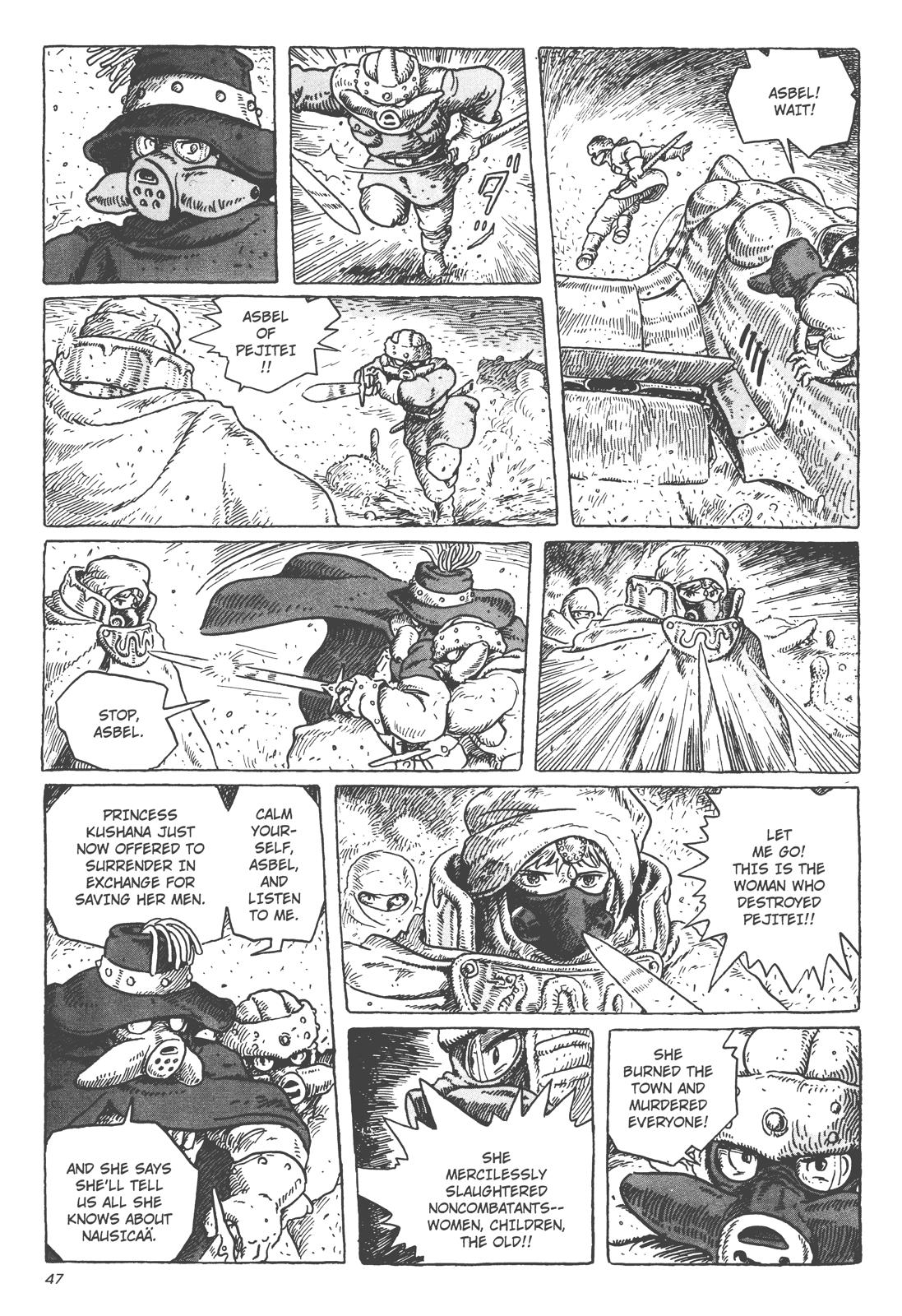 Nausicaä Of The Valley Of The Wind, Chapter 5 image 046