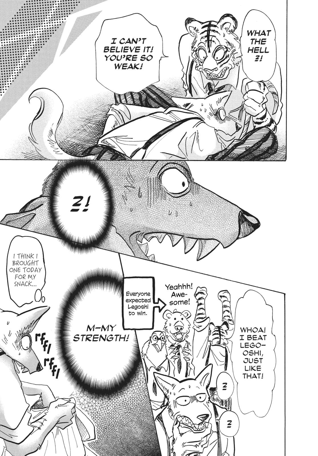 Beastars Manga, Chapter 67 image 021