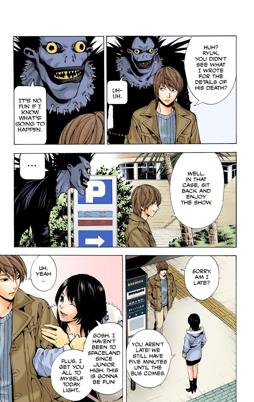  Death Note color,  Chapter 7 image 03