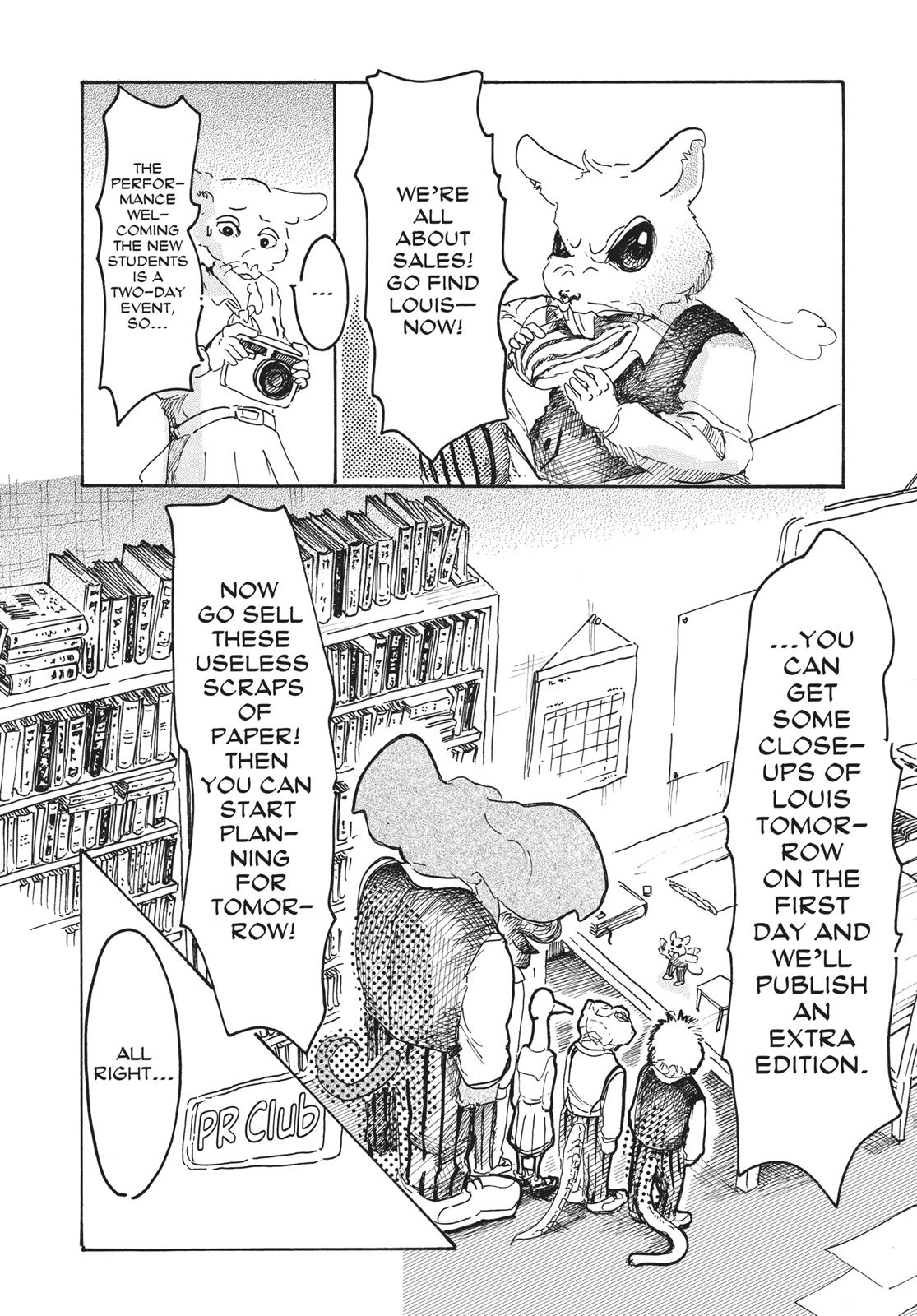 Beastars Manga, Chapter 11 image 003