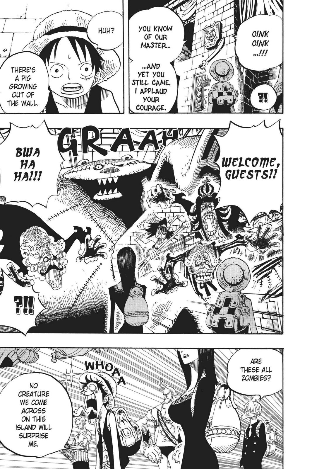  One Piece, Chapter 450 image 15