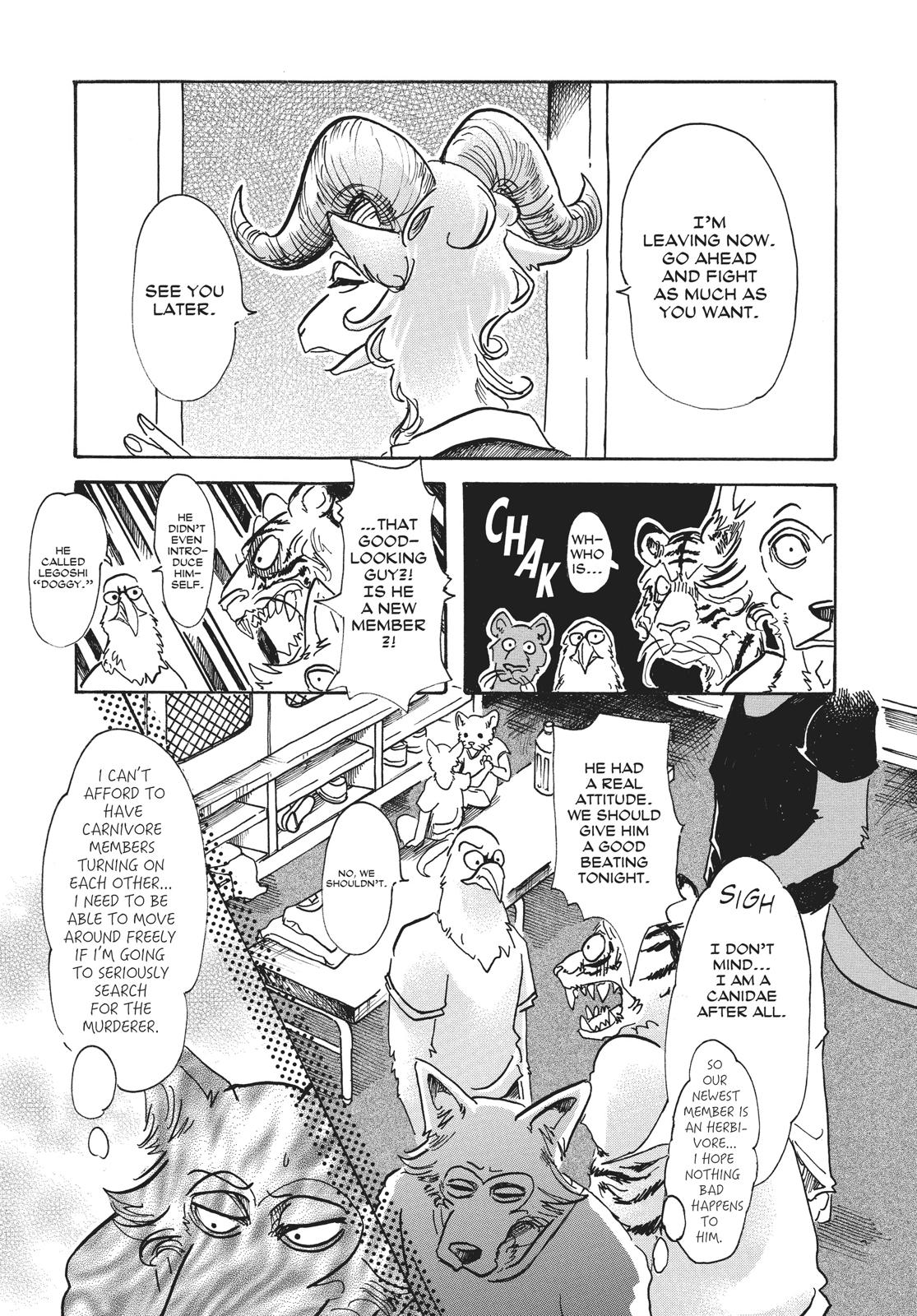 Beastars Manga, Chapter 58 image 013