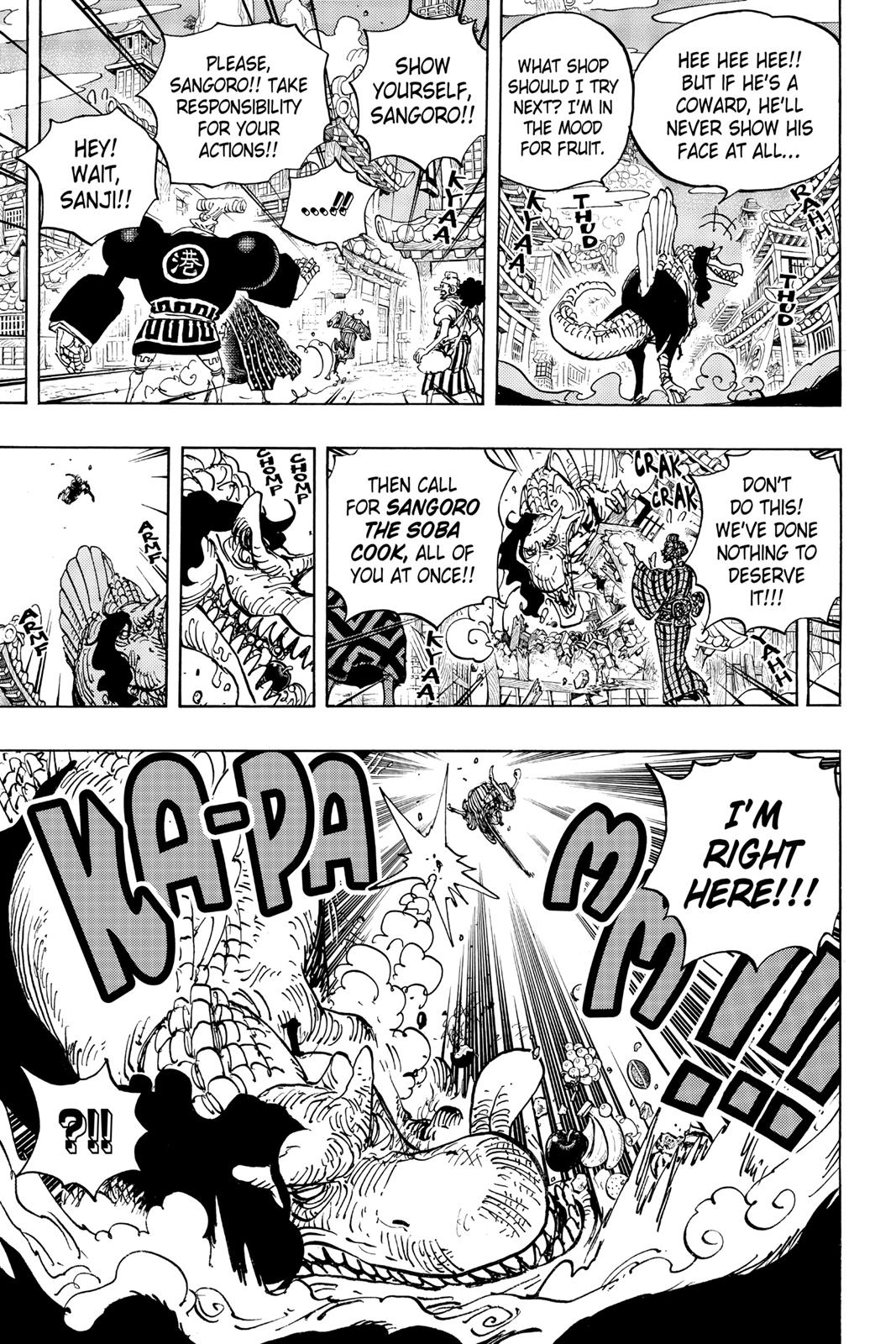  One Piece, Chapter 930 image 13