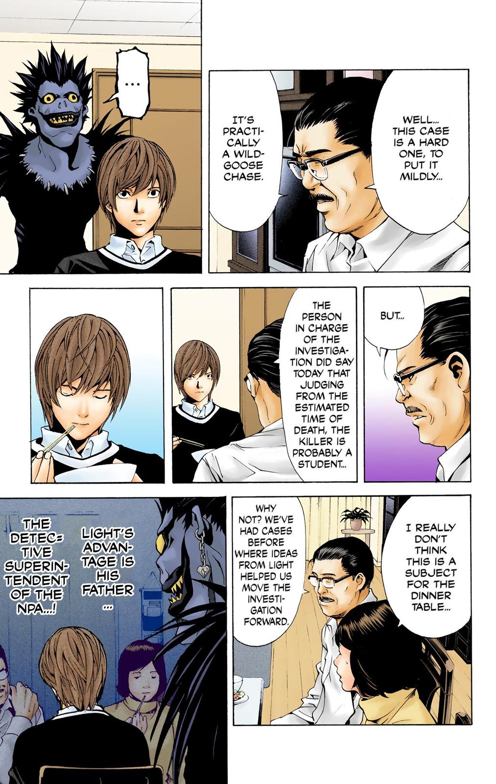 Death Note color,  Chapter 3 image 20