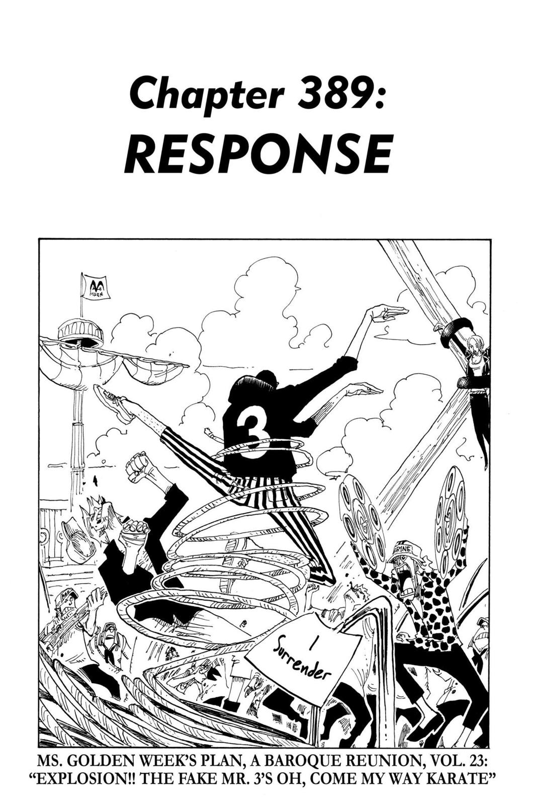  One Piece, Chapter 389 image 07