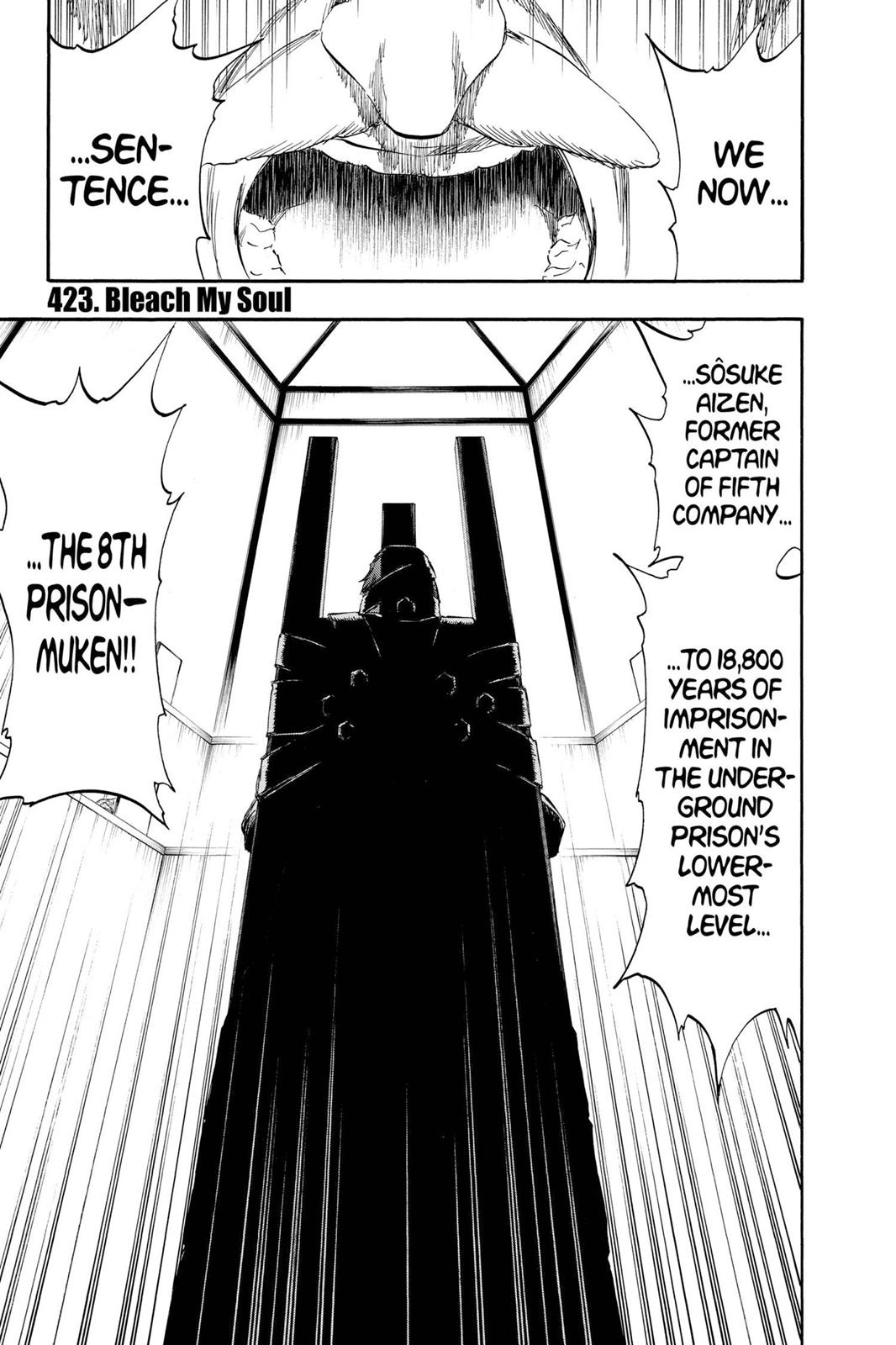 Bleach, Chapter 423 image 001