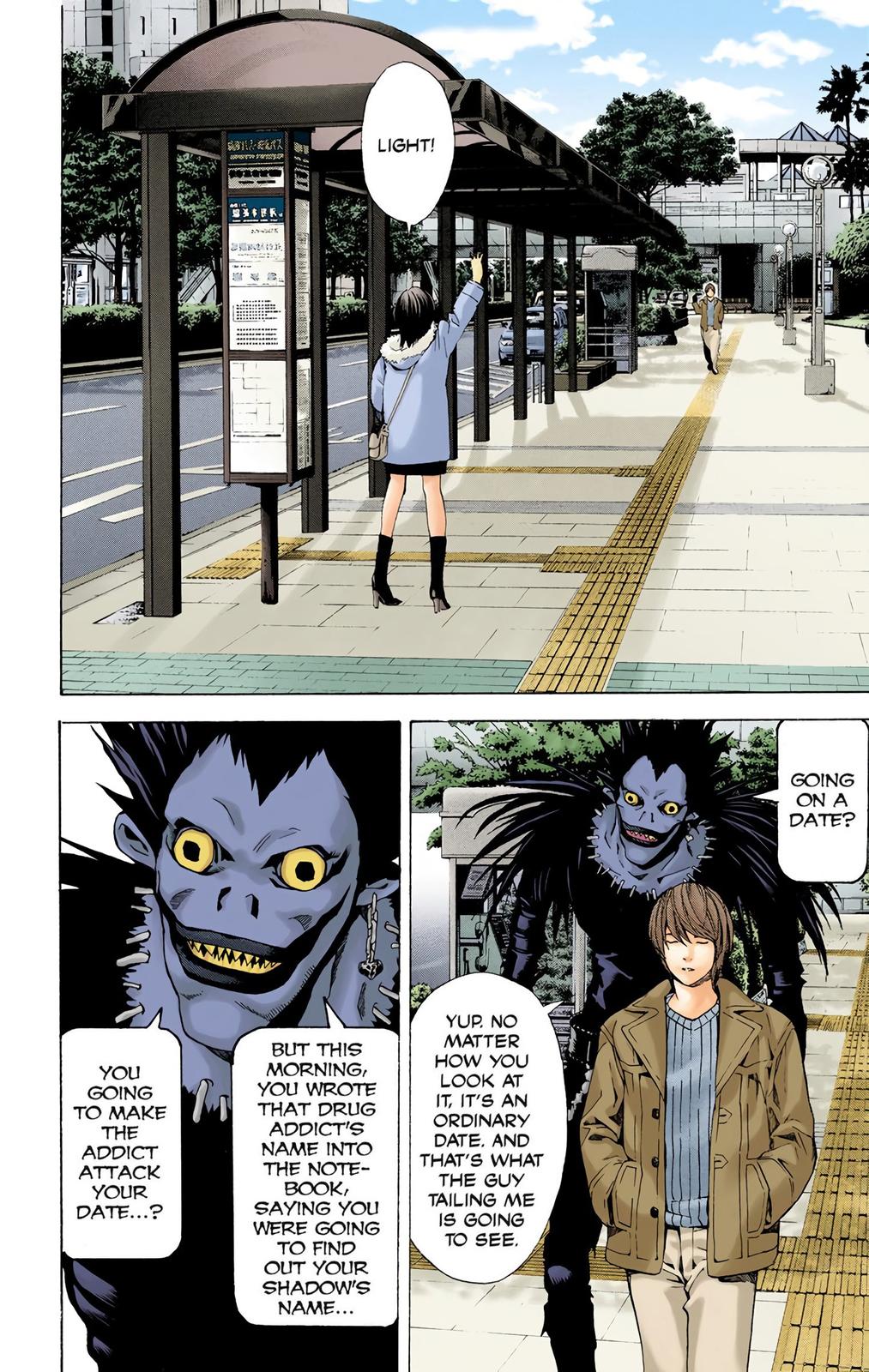  Death Note color,  Chapter 7 image 02